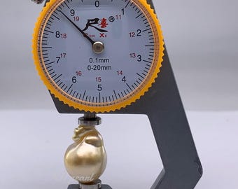 バロック南洋真珠 天然ゴールデンルースパール（13.6mm～18.6mm