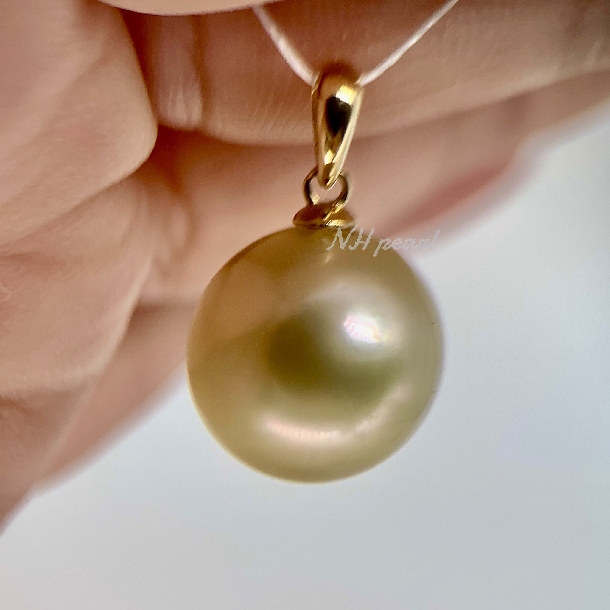 Cute Simple Style Commute Panda Copper 18K Gold Plated Artificial Pearls  Zircon Pendant Necklace In Bulk