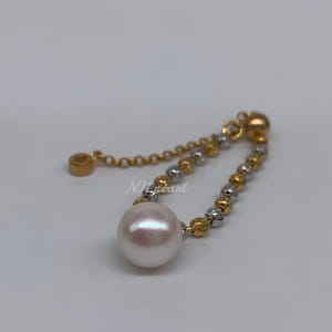 akoya Japanese south sea pearl with elegant S925 sterling silver ring setting -BD