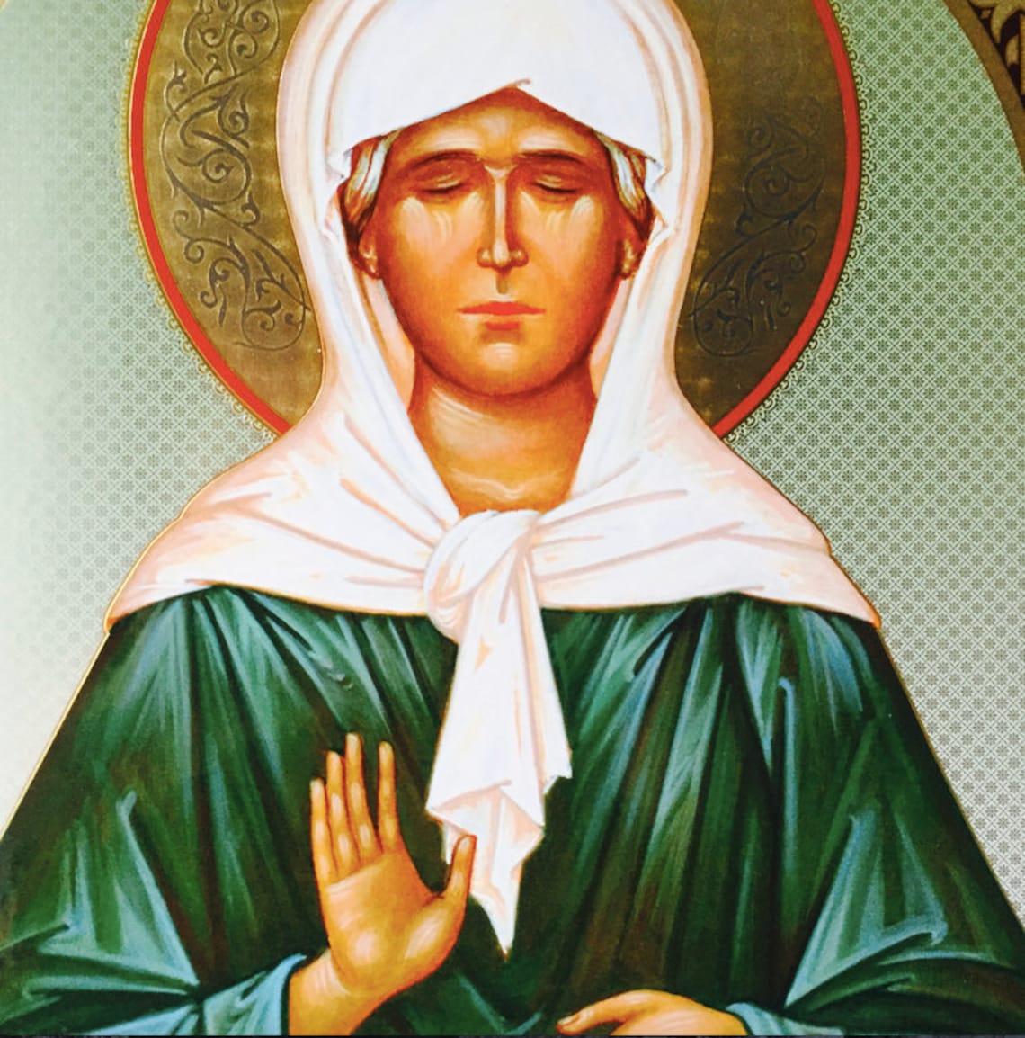 Blessed Matrona of Moscow Large XLG Icon Orthodox Russian | Etsy
