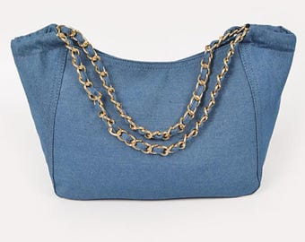 Denim Tote Bag