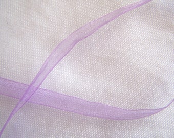 Organza Ribbon, purple (O-063)