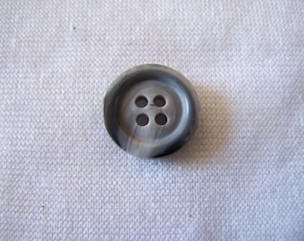Button making, marbled gray appearance, diameter 15 mm (Bo 200245)