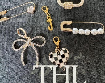 shoe charms, shoe lace charms, gold charms, charms for shoes, shoelace charms, gold charms, gems, shoe accessories, charms, shoe jewelry