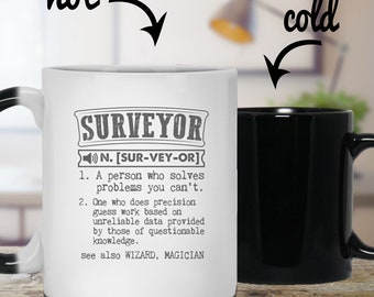 Surveyor coffee mug etsy
