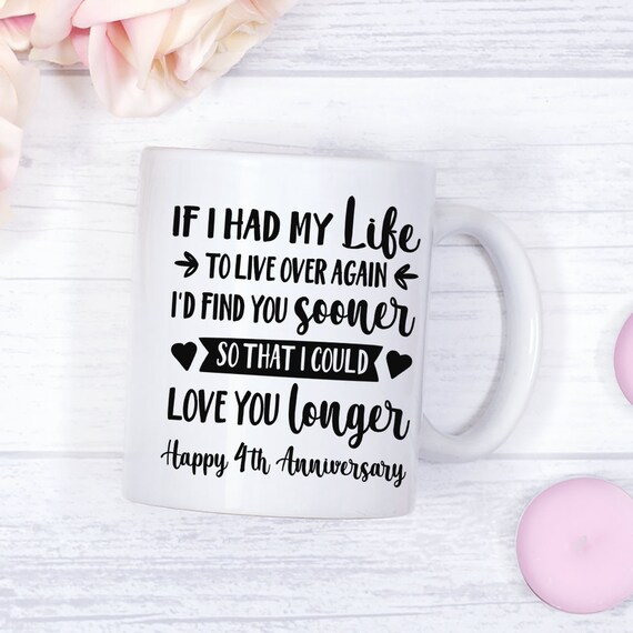 4th wedding anniversary gifts for men