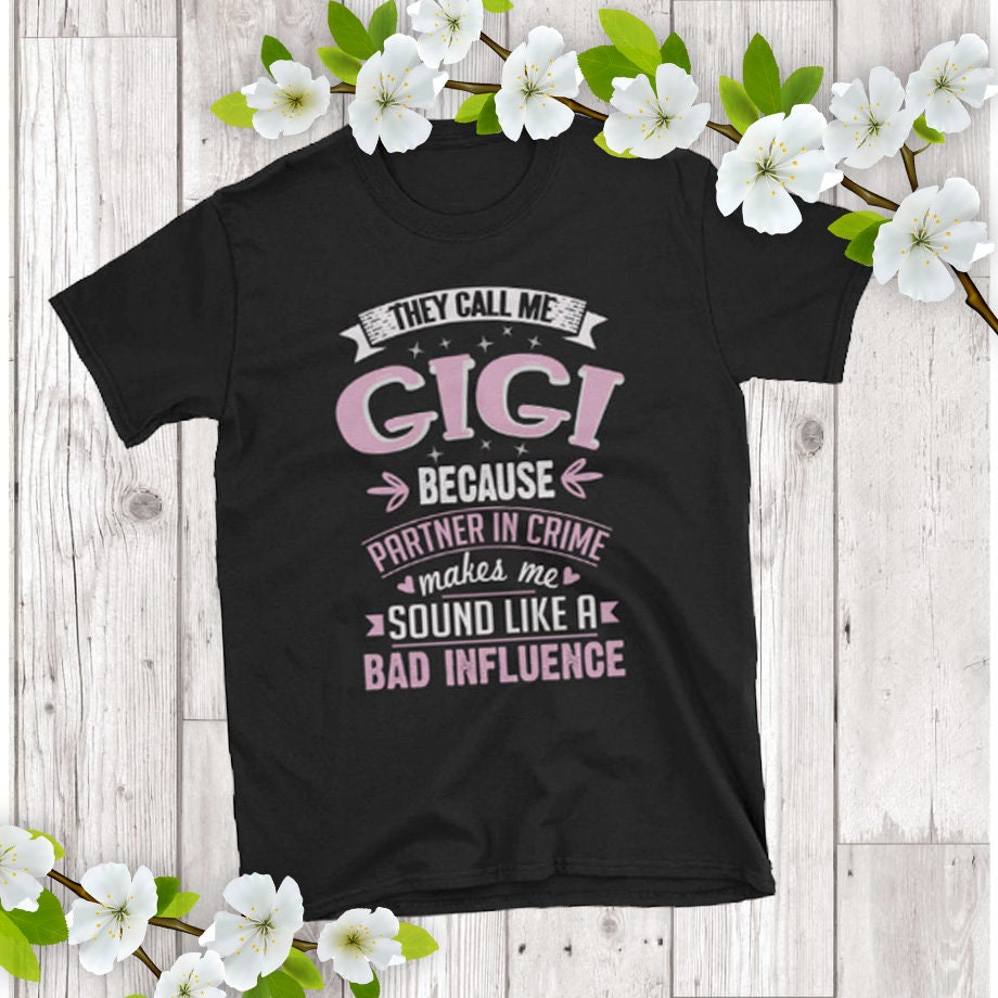 Gigi Shirt They Call Me Gigi Gigi T-Shirt Grandchildren Gigi | Etsy