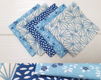 Zero waste washable and reusable cotton fabric handkerchiefs