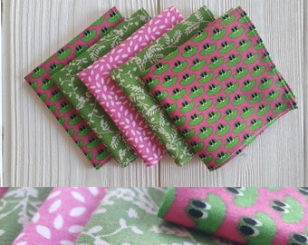 Zero waste washable and reusable cotton fabric handkerchiefs