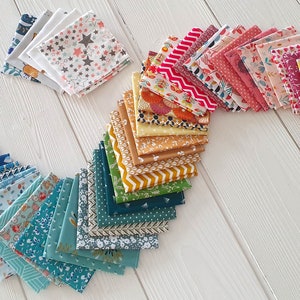 Small handkerchiefs in zero waste washable cotton fabric Surprise pack image 7