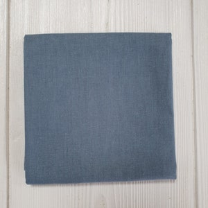 Large Messenger Handkerchief Customizable handkerchief Bleu denim