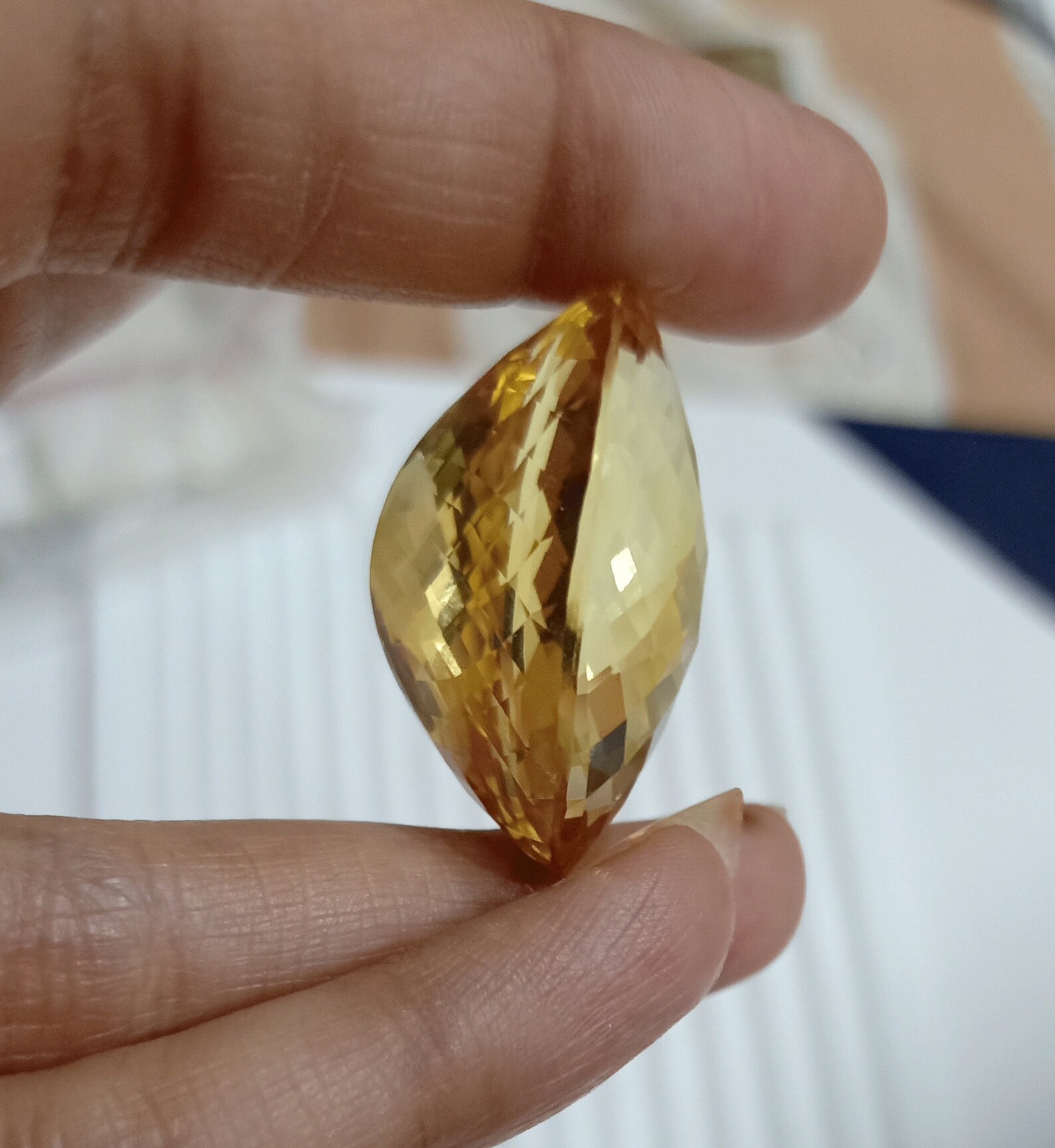 Natural Genuine Honey Quartz 64.10 cts Oval Shape Cut Etsy