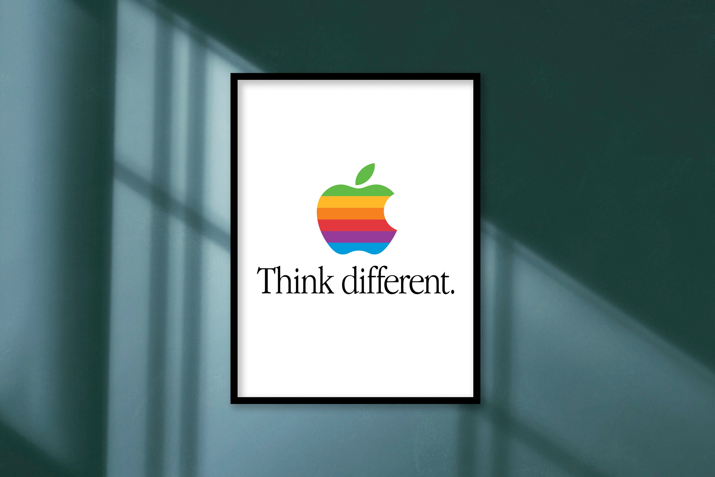 Think Different Apple Poster