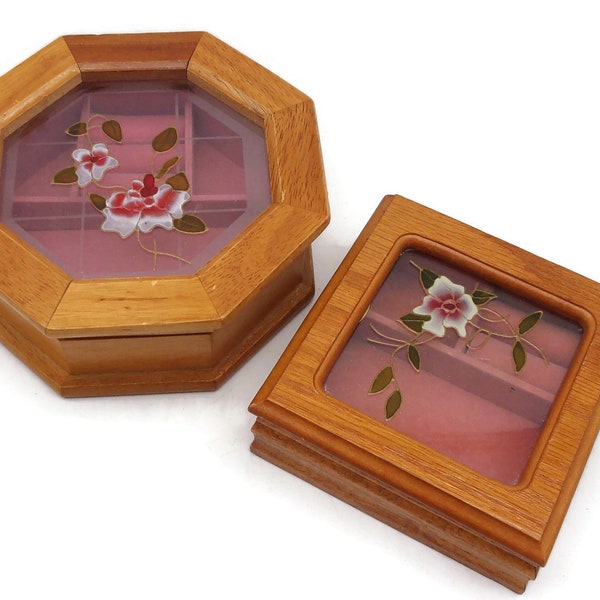 Stained Glass Box With Hinged Lid Etsy