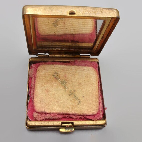 Dorothy Gray Vintage Full Rouge Compact, Gold Ori… - image 4