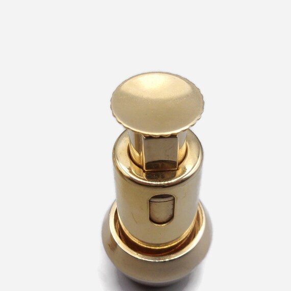 Vintage DeVilbiss Perfume Bottle Atomizer Gold Pu… - image 5