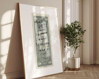 Aperol Spritz Cocktail Recipe Print: Bar Cart Art