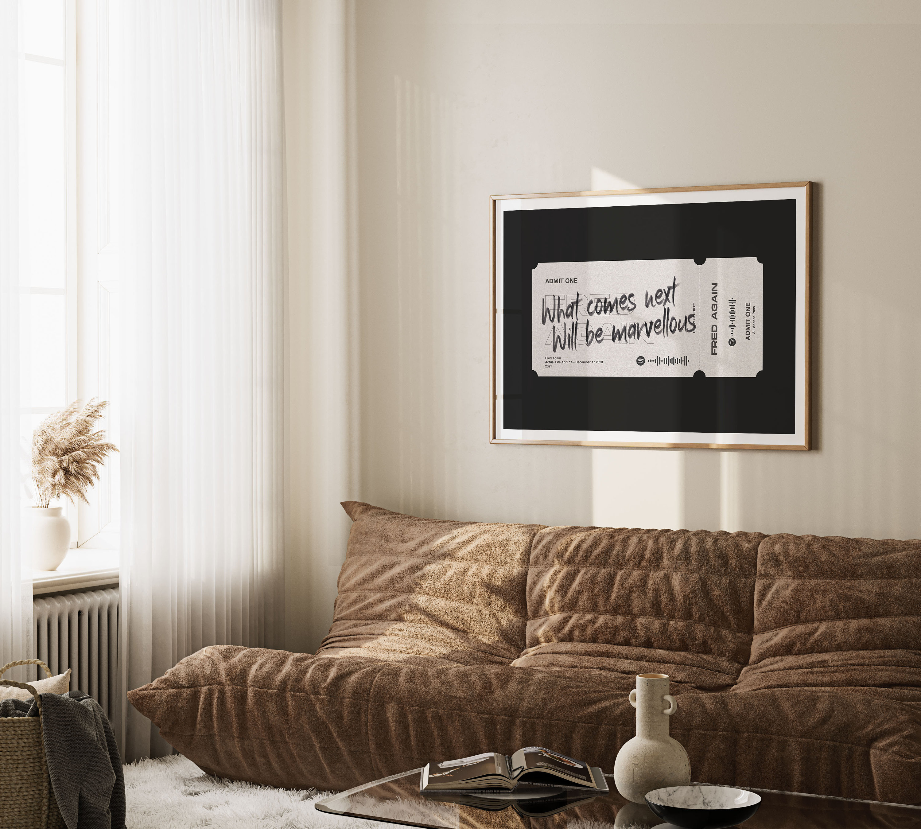 fred again.. ポスターブックレット Fred Again Music Album Star Painting Poster Canvas Print for