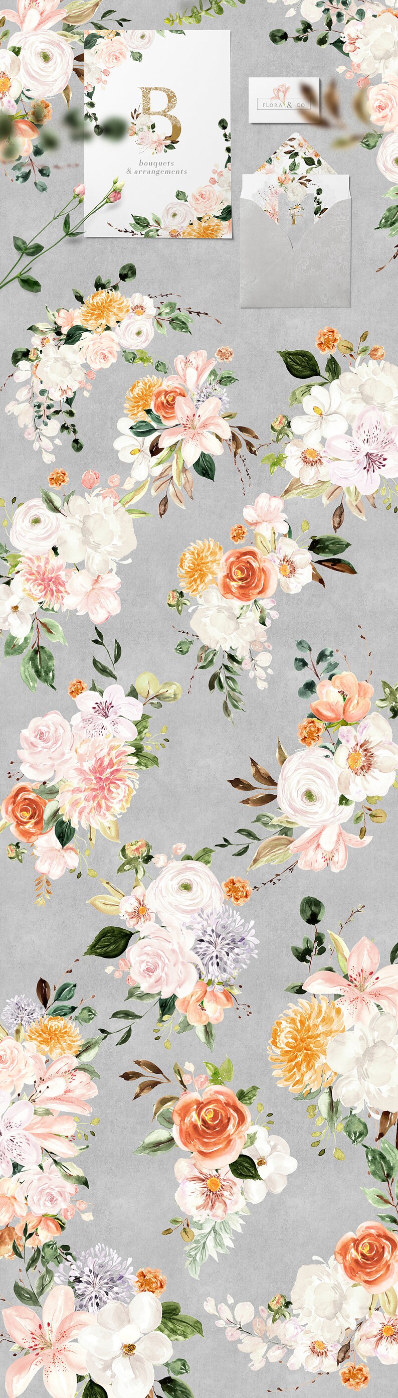 Download Lily Watercolor Clipart Botanical Watercolor Clipart Spring Floral Arrangement Watercolor Floral Clipart Set Floral Wreath Clipart Clip Art Art Collectibles Delage Com Br