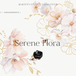 Aquarel bloemen clipart-wilde bloemen-aquarel clipart-bloemen clipart-premade clipart-bruiloft clipart-Floral randen-bloemen