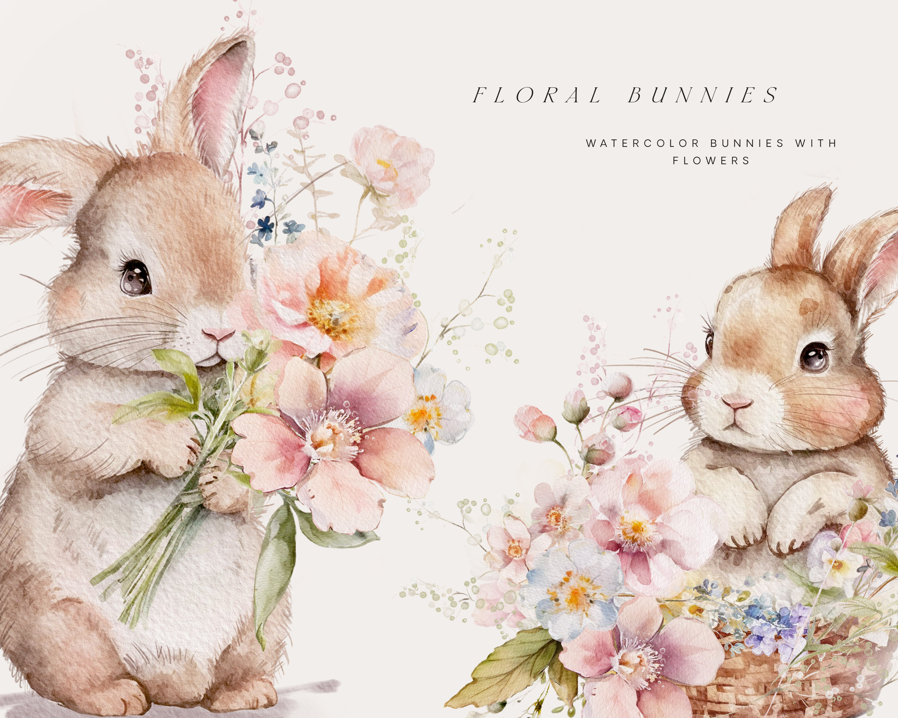 Bunny Flower Picks Holder - Southern Avenue Company