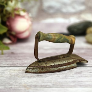 Vintage iron toy from the 1960s Hungary