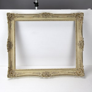 Original Meister-Barock Handgearbeitet Marco de madera de estilo barroco, de 1868, marco alemán, marco de pintura, pintura de madera