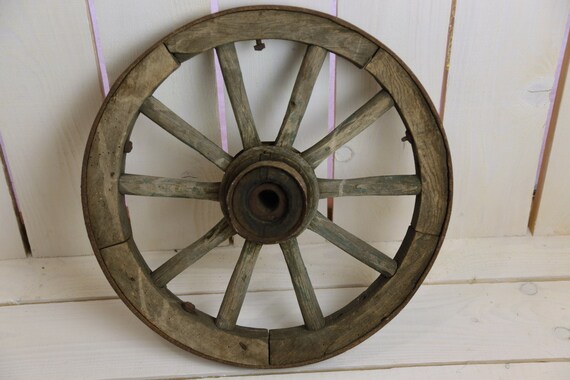 Vintage Wood Chairot Wheel Cart Wagon Wheel Carriage Wheel Etsy