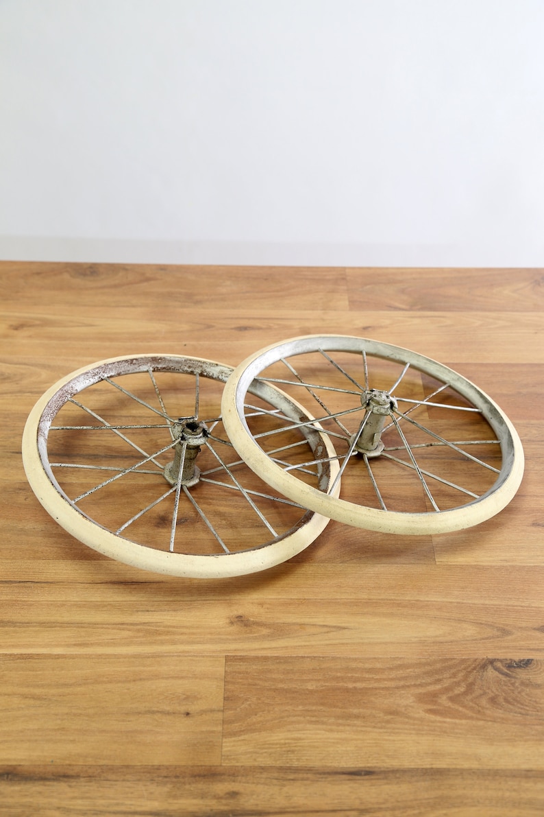 Vintage Baby Carriage Replacement Wheels, Pram Wheel, Perambulator