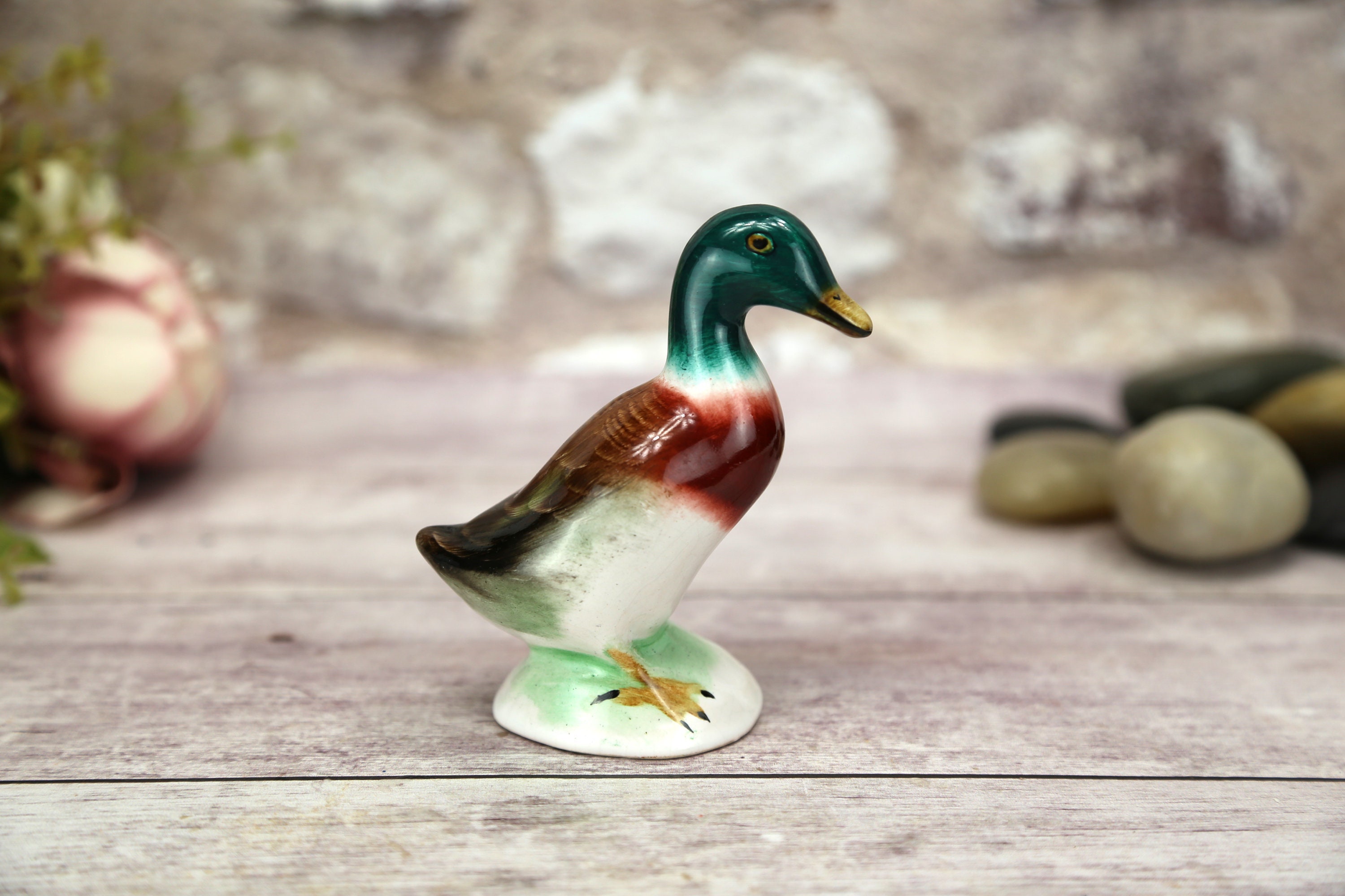 HUMAN MADE Duck Pair Glass Figurine