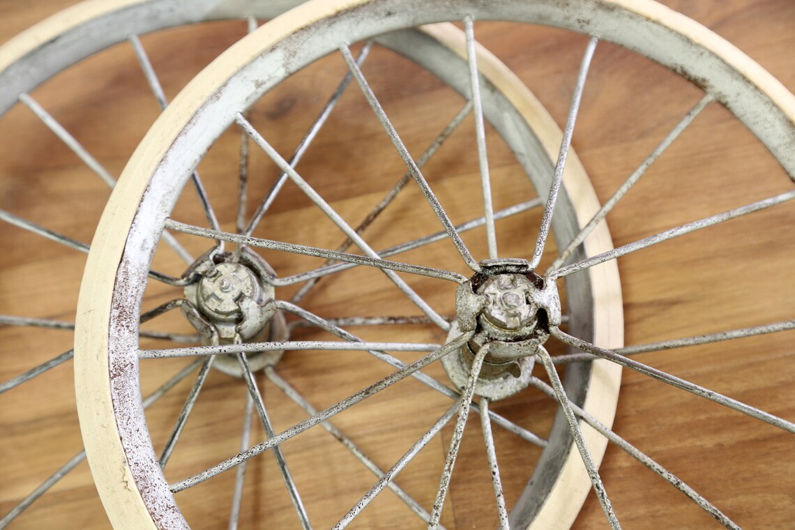 Vintage Baby Carriage Replacement Wheels, Pram Wheel, Perambulator
