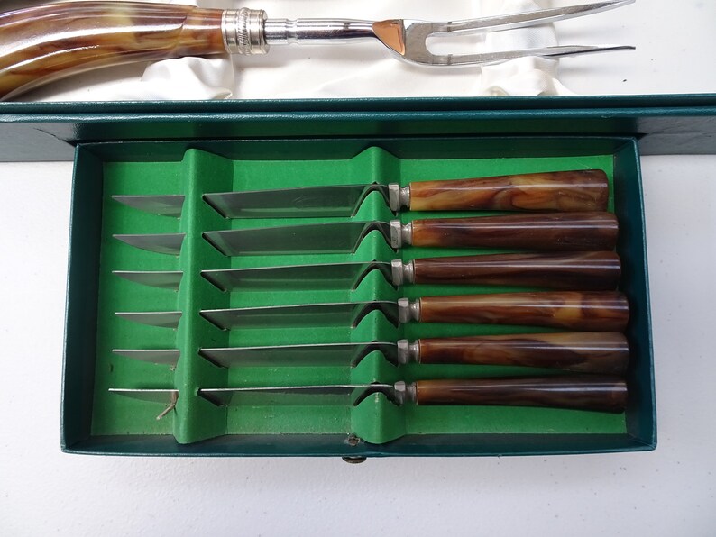 VINTAGE Sheffield Stainless Steel Blades CROWN Crest Made in Etsy