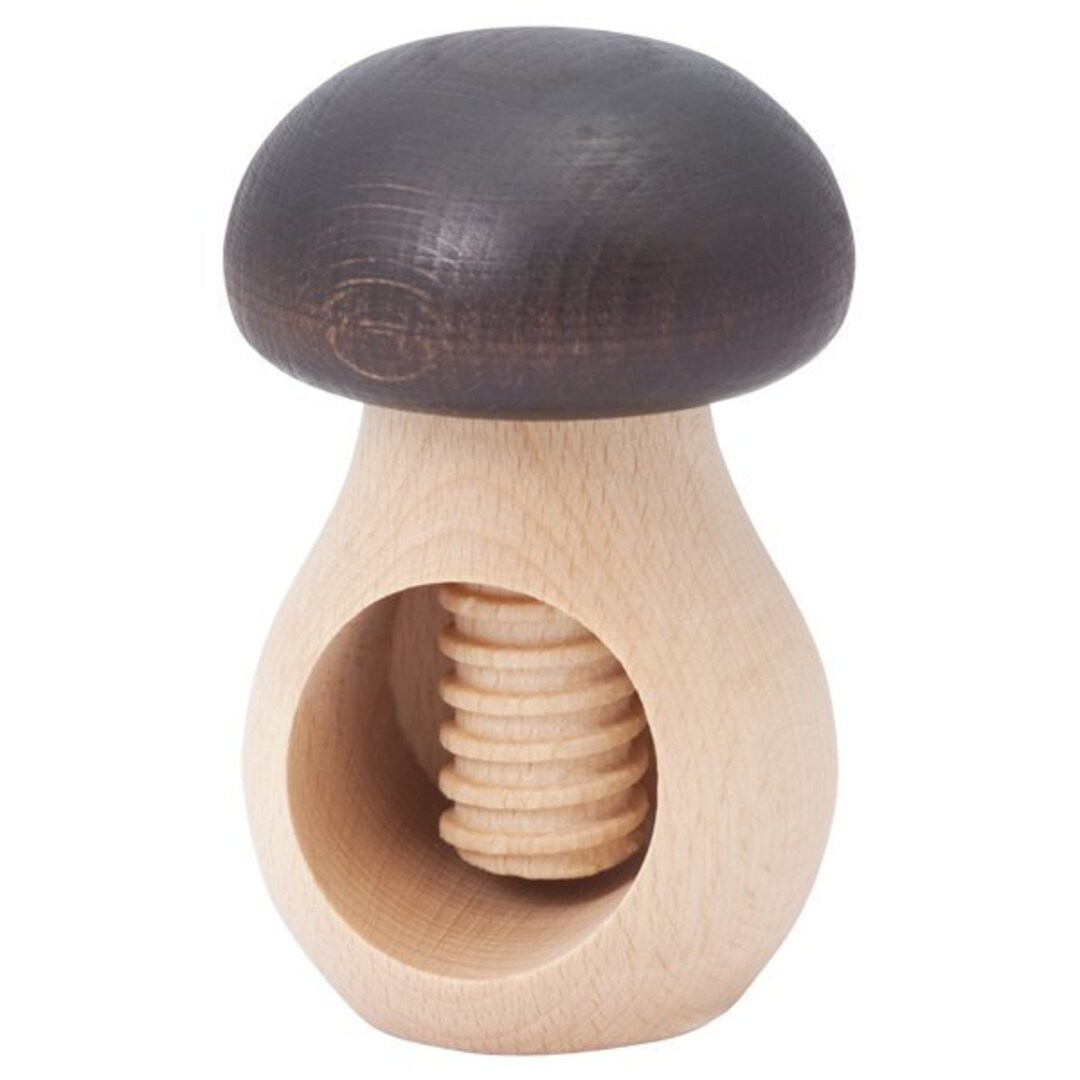 Wooden Nutcracker Mushroom Etsy