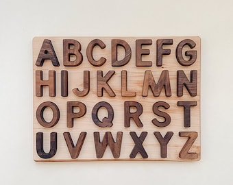 Uppercase alphabet puzzle