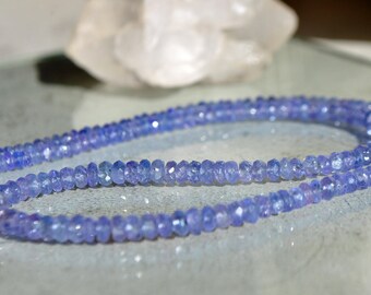 Feuerpolierte Glasschliffperlen Tanzanite Half Coated 4mm Glasperlen Facettiert