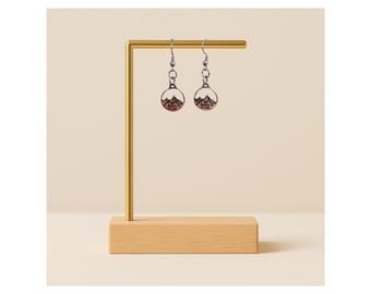 Mustard Seed Faith Earrings | Matthew 17:20 Earrings | Christian Jewelry Gift for Her