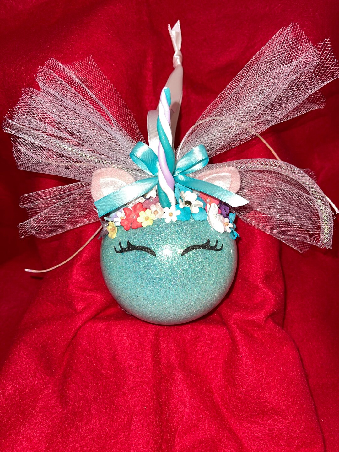 Unicorn Ornaments/ Personalized Unicorn Bulb Ornament/ Etsy