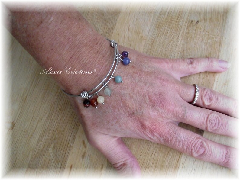 Bracelet rush 7 chakras