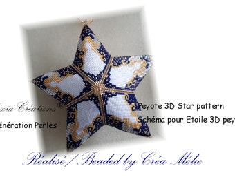 Schéma pour Etoile 3d - Ange