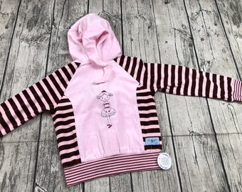 Bandito Sweatjacke gr.110/116 Rosa Ballerina