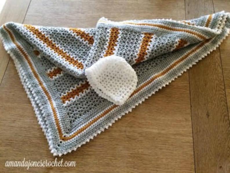 Crochet Pattern V Stitch Baby Blanket Etsy