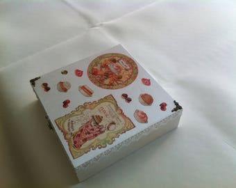 Large 16 box hand decorated boxes