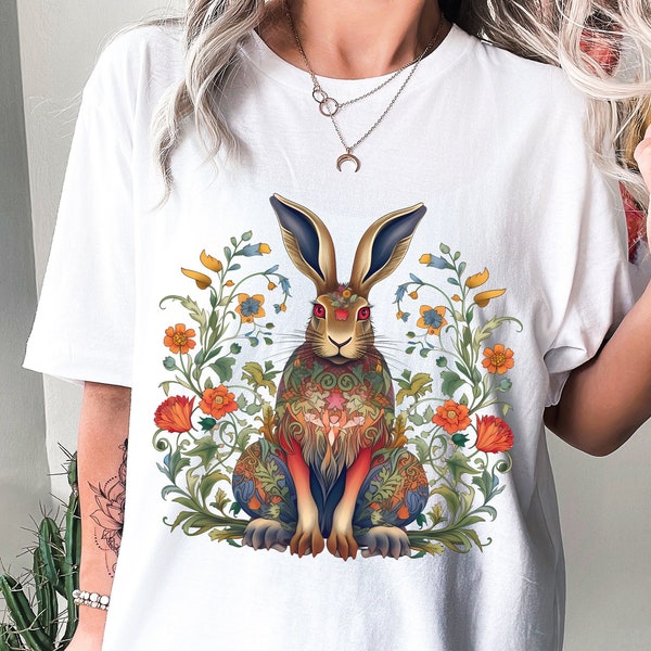 Rabbit Graphic - Etsy