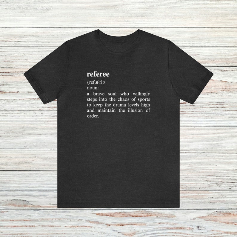 Funny Football Referee Shirt Basketball Referee T-shirt Soccer - Etsy