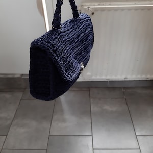 Sac fait à la main crochet image 5