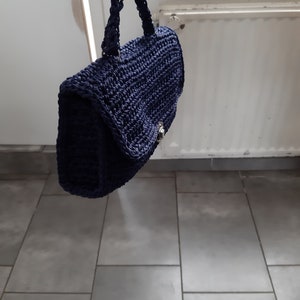 Sac fait à la main crochet image 3