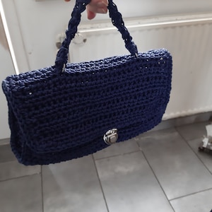 Sac fait à la main crochet image 1