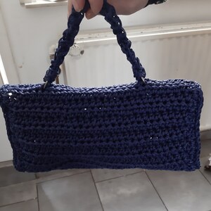 Sac fait à la main crochet image 2