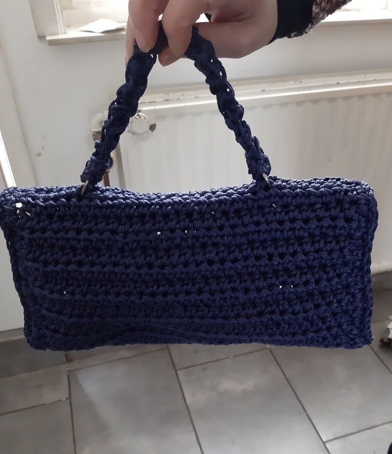 Sac fait à la main crochet image 2