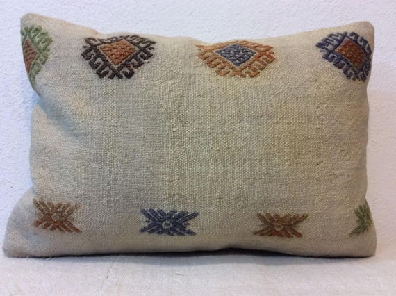 16x16 Pillow Case Sale Kilim Pillow Cover Kilim Wool Cushion Cover French Decor SALE Cushions Handmade Mid Century Kilim Pillow Cover